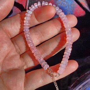 pink opal bracelet